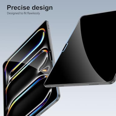 SPARIN Screen Protector for iPad Pro 13 inch M4 7th Generation(2024 Released), 2 Pack HD Clear 9H Tempered Glass Film with Face ID & Apple Pencil Pro Compatible, High Sensitivity Case Friendly - Image 6