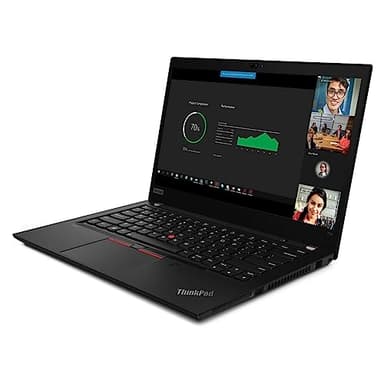 Lenovo ThinkPad T14 Business Laptop (14'' FHD Touchscreen, 32GB RAM, 1TB SSD, AMD 6-Core Ryzen 5 Pro 5650U (Beat i7-1165G7)), Backlit Keyboard, Fingerprint, RJ-45, Win 11 Pro, Black (Renewed) - Image 4