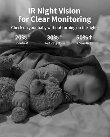 VIMTAG 4K UHD Pet Camera Indoor with Phone App, 360° Dog Camera with Speaker, Indoor Cameras for Home Security, 5G/2.4G WiFi, Motion Tracking&AI Detection, 2-Way Audio, Night Vision, SD/Cloud Storage - Image 4