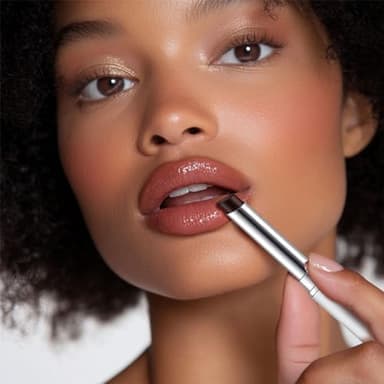 2PCS Honey Lipstick Tinted Lip Balm - Sheer Hydrating Lipstick for All Skin Tones - Moisturizing Lip Color, Nourishing Lip Balm with a Hint of Natural Black Cherry Tint (Black & Pink - Image 8