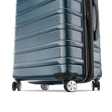 Samsonite Omni 2 28-Inch Large Checked Hardside Luggage with 360° Spinner Wheels - Scratch Resistant Hardshell - TSA Lock - Expandable Polycarbonate Shell for Lightweight Travel - Nova Teal - Image 9