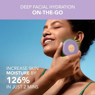 FOREO UFO 3 go Travel-friendly Face Mask Skincare Device - Face Moisturiser - Anti-Aging - Red Light - Warming - Facial Massage - Compact - App-connected - Lavender - Image 2