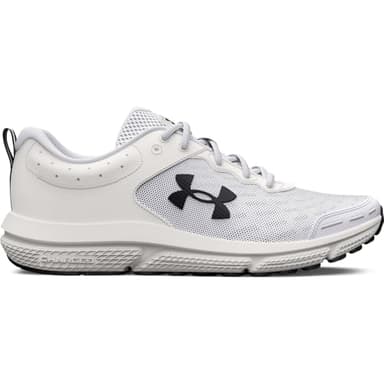 Under Armour Men's Charged Assert 10, (104) White/Black/Black, 8.5, US - Image 6