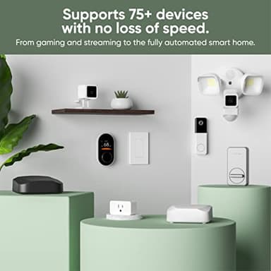 Wyze AXE5400 Tri-Band Wi-Fi 6E Mesh Router Pro, Covers up to 4000 Sq. Ft, 150+ Devices, Replaces Legacy Routers for Whole Home Coverage, Supports Wired Backhaul, 1x1 Gbps & 2x1 Gbps Ports - 2 Pack - Image 7