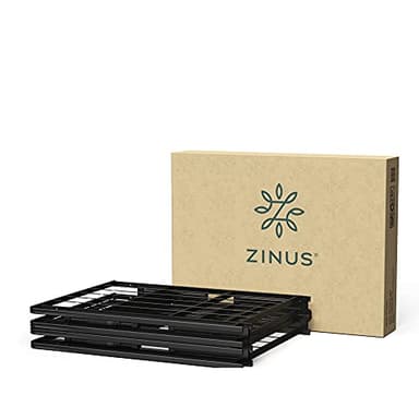 ZINUS SmartBase Tool-Free Assembly Mattress Foundation, 14 Inch Metal Platform Bed Frame, No Box Spring Needed, Sturdy Steel Frame, Underbed Storage, Black, Full - Image 9