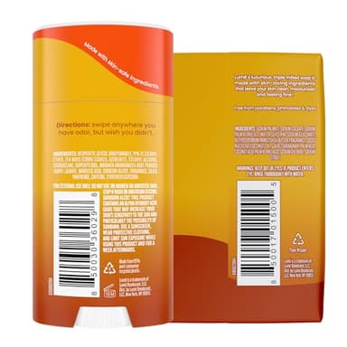 Lume Whole Body Deodorant And Soap - 2.6 Ounce Smooth Solid Stick With 72 Hour Odor Control and 5 Ounce Triple Milled Soap - Aluminum Free, Baking Soda Free and Skin Loving (Toasted Coconut) - Image 2