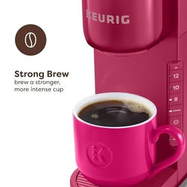 Keurig K-Express Single Serve K-Cup Pod Coffee Maker, 3 Brew Sizes, Strong Button Feature, 42oz Removable Reservoir, Island Berry - Image 3