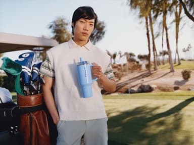 STANLEY Quencher ProTour Flip Straw Tumbler with Leakproof Lid 40 oz | Built-In Straw and Handle | Cup Holder Compatible for Travel | Insulated Stainless Steel Cup | BPA-Free | Cornflower Gloss - Image 5