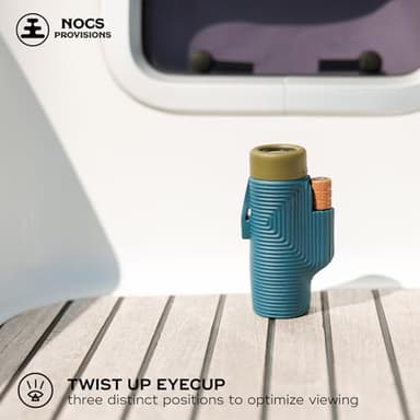 Nocs Provisions Zoom Tube 8x32 Monocular, 8X Magnification Telescope, Bak4 Prism, Wide Field of View for Bird Watching, Backpacking & Wildlife Viewing - Indigo Blue II - Image 6