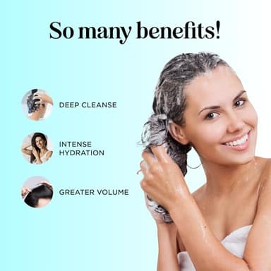 Rosemary Biotin Shampoo and Conditioner Set - Volumizing Shampoo and Conditioner for Thinning Hair for Women & Men with Nourishing B Vitamins - Color Safe Sulfate Paraben & Silicone Free (8 Fl Oz) - Image 3