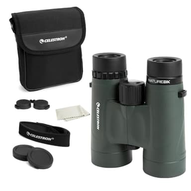 Celestron - Nature DX 8x42 Binoculars – Ideal for Birding and Outdoors – 42mm Objective Lenses – Wide 7.4° Field of View – BaK-4 Prisms – Fully Multi-Coated – Waterproof and Fogproof - Image 1