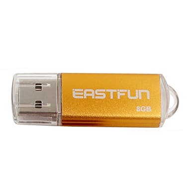 EASTFUN 5Pcs 8GB USB Flash Drive USB 2.0 Flash Memory Stick Thumb Stick Pen(Five Mixed Colors: Blue Purple Rose Green Gold) - Image 3