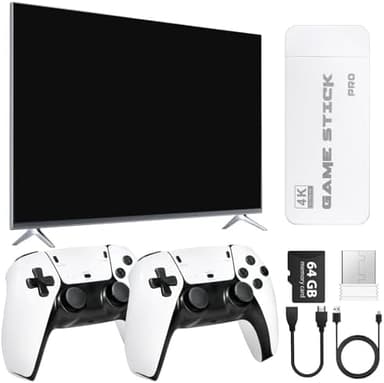 20000+ Wireless Retro Gaming Console, Retro Gaming Stick,Classic Retro Play Plug and Play Video Gaming Stick, 4K HD HDMI TV Game Stick (64G - Image 3