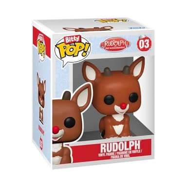 Funko Bitty Pop! Rudolph: Mini Collectible Toys 4-Pack - Bumble™, Yukon Cornelius™, Rudolph®, & Mystery Chase Figure (Styles May Vary) - Image 6