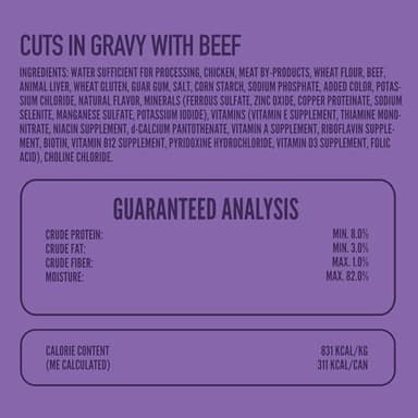 A Strong Heart Wet Dog Food, Cuts in Gravy with Beef - 13.2 oz Cans (Pack of 12), Made in The USA with Real Beef - Image 5