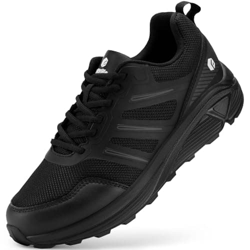 FitVille Extra Wide Sneakers for Men with Wide Toe Box Lightweight Running Shoes for Diabetic Men, Flat Feet, Heel Pain & Plantar Fasciitis Relief - Image 1