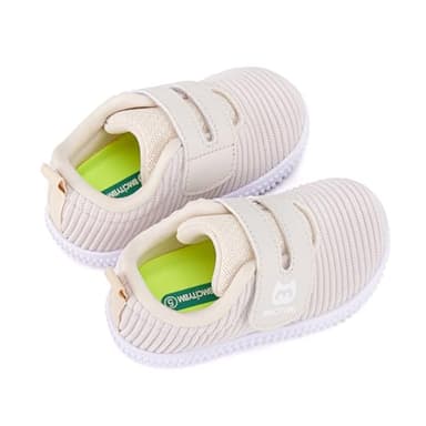 BMCiTYBM Baby Shoes Girls Boys First Walking Sneakers Infant 6 9 12 18 24 Months Camel Size 18-24 Months Toddler - Image 5