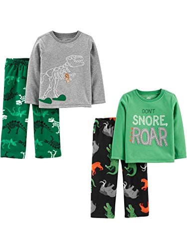 Simple Joys by Carter's Baby and Toddler Boys' 4-Piece Pajama Set - Image 1