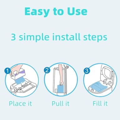 Diaper Pail Refills Bags with 30 Bags Compatible with Genie Easy Roll Signature and Platinum Diaper Pails, 7-Layer Odor-Barrier Technology - Image 6