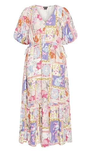 City Chic Women's Plus Size Maxi Dress-Flirtini, 12 - Image 5