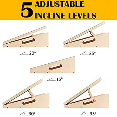 MUCITAGF Professional Slant Board, Adjustable Incline Board and Calf Stretcher, Slant Board for Calf Stretching, Calf Stretch Board - Image 3