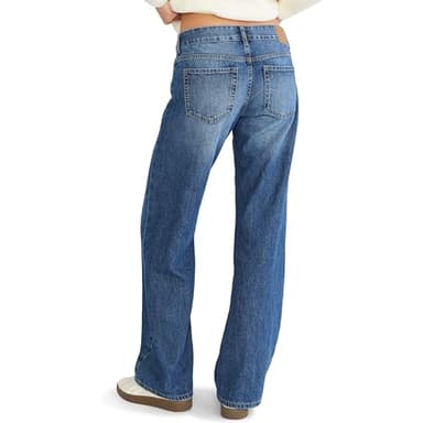 AEROPOSTALE Women's Low-Rise Baggy Wide-Leg Jean, Sassafras - Image 2