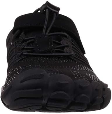 Joomra Womens Road Running Minimalist Barefoot Shoes All Black Trail Runner Size 8.5 Treadmil Cross Training Athletic Female Wide Toes Box Gym Trekking Hiking Sneakers 39 - Image 5