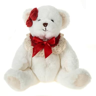 DILLY DUDU Teddy Bear Stuffed Animal Plush Toy Best Gifts （G） 10inch - Image 1