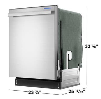 Sharp SDW6736MS 24-inch Stainless Steel Dishwasher, Third Rack, Library Quiet 47 dB, Power Wash Sprayer - Image 9