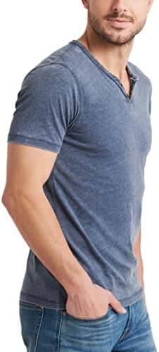 Lucky Brand Mens Venice Burnout Notch Neck Tee Shirt - Image 5