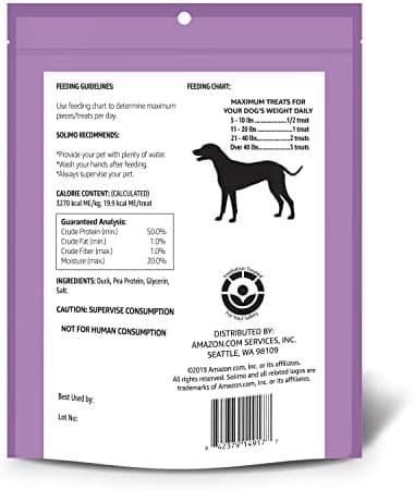 Amazon Brand - Solimo Duck Jerky Dog Treats,2 pounds - Image 4
