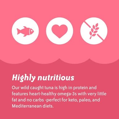 Chicken of the Sea Solid White Pure Tuna, Wild Caught, No Drain, 4 oz. Can (Pack of 24) - Image 6