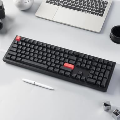 Keychron Q6 Max QMK/LAUNCHER Wireless Bluetooth/2.4 GHz/USB-C Wired Custom Mechanical Keyboard, Full Size Programmable Knob RGB Backlit Hot-Swappable Gateron Brown Switch for Mac Windows Linux - Black - Image 9