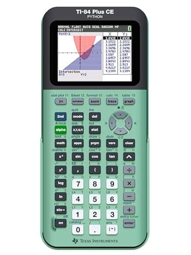 Texas Instruments TI-84 Plus CE Color Graphing Calculator, Mint Small - Image 2