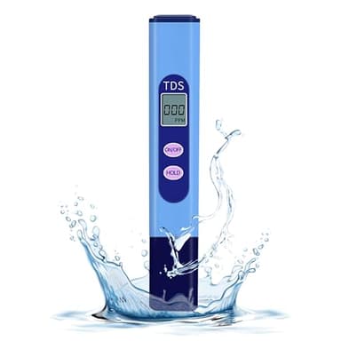 QNCIGER TDS Meter, Digital Water Testing Kits with 0-9990 PPM Measurement Range,Hand Held Electronic Water Tester for Drinking Water Quality, Tap, Well, Swimming Pool, Aquarium, RO/DI System - Image 1
