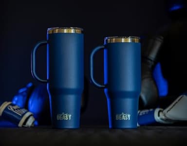 Beast 50 oz Tumbler Stainless Steel Vacuum Insulated Coffee Ice Cup Double Wall Travel Flask (Royal Blue) - Image 7