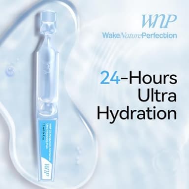 WNP serum set: Ultra Hydrating Serum 3% 4D Hyaluronic Acid +Emergency Repair Firming Oil-Suspension Serum Hydrating+Skin Repair|Single-Use Vials Skincare for Sensitiveskin 72ml - Image 4