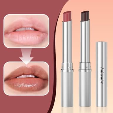Honey Lipstick Tinted Lip Balm, Sheer Lightweight Lip Stain for All Skin Tones, Moisturizing Nourishing Lipstick for Women All Skin Tones, a Hint of Natural Cherry Tint, Pack of Black & Pink - Image 7