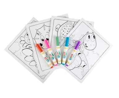 Crayola Color Wonder Prehistoric Pals, Dinosaur Coloring Pages, Mess Free Coloring for Toddlers, Dinosaur Toys, Toddler Travel Activity & Gifts - Image 5