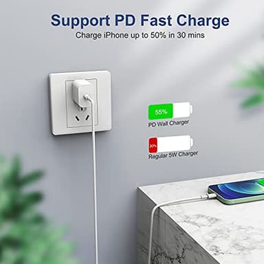 [Apple MFi Certified] iPhone 14 13 12 11 Fast Charger Cable 10ft, Long USB C to Lightning Cable,Type C Charging Cord Wire for Apple iPhone 14/14 Pro Max/13 Pro/13/12 Pro/12 Mini/11 Pro/X/XS/XR/8 /iPad - Image 3