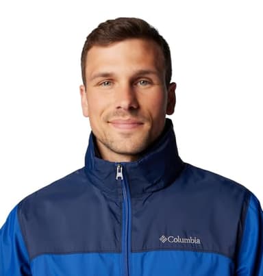 Columbia Men's Glennaker Lake II Rain Jacket, Mountain Blue/Collegiate Navy, Large - Image 5