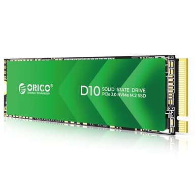 ORICO 2TB M.2 NVMe SSD, PCIe Gen3x4 2280 SSD - Up to 3600MB/s, Internal Solid State Drive with TLC NAND Flash, Compatible with Raspberry Pi 5 Desktop Laptop - D10 - Image 1
