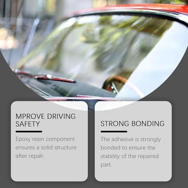 Aelyafle 2PCS Windshield Crack Repair kit,Glass Repair Liquid for Cracks，Quick Fix Windshield & Glass Repair Tools，DIY Automotive Glass Repair，Lasting Results - Image 4