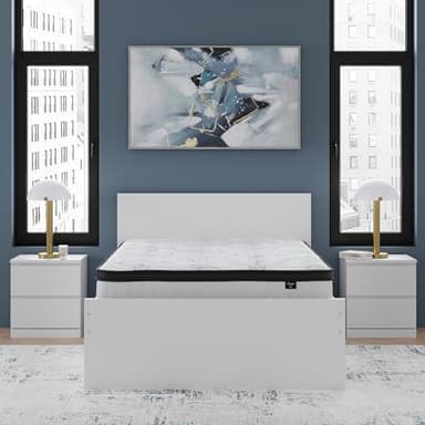 Signature Design by Ashley Full Size Chime 12 Inch Medium Firm Hybrid Mattresswith Cooling Gel Memory Foam for Pressure Relief, Fiberglass Free, Mattress In A Box - Image 12