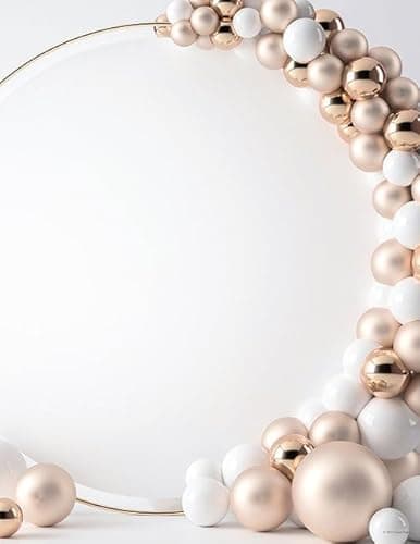 Great Papers! Balloon Archway Party Letterhead for Invitations, Announcements and Personal Messages, Printer Friendly 8.5" x 11", 50 Pack (2023060) - Image 1