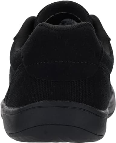 WHITIN Wide Toe Box Barefoot Sneakers for Men Canvas Minimalist Minimus Zero Drop Sole Shoes Size 11 Width 11W Walking Outdoor Training All Black 45 - Image 4