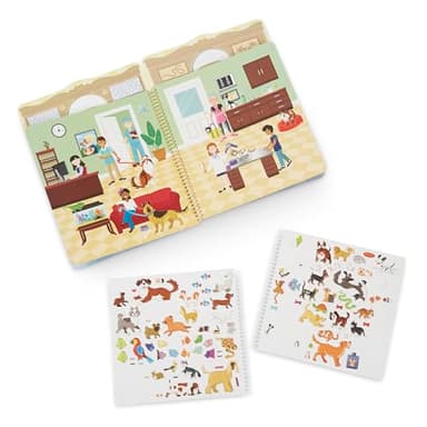 Melissa & Doug Pet Shop Puffy Sticker Set with 115 Reusable Stickers - FSC Certified - Image 10