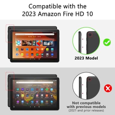 Made for Amazon Bluetooth Keyboard Case for Amazon Fire HD 10, (13th Gen, 2023 release) - Image 3