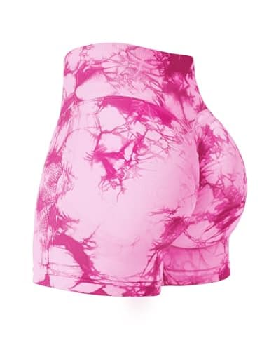 YEOREO Professional Women Workout Shorts 3.6" Scrunch Shorts Seamless High Waisted Contour Gym Yoga Biker Shorts - Image 1