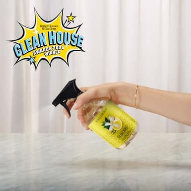 Caldrea Multi-surface Countertop Spray Cleaner, Made with Vegetable Protein Extract, Sea Salt Neroli Scent, 16 oz, 3 Pack - Image 4